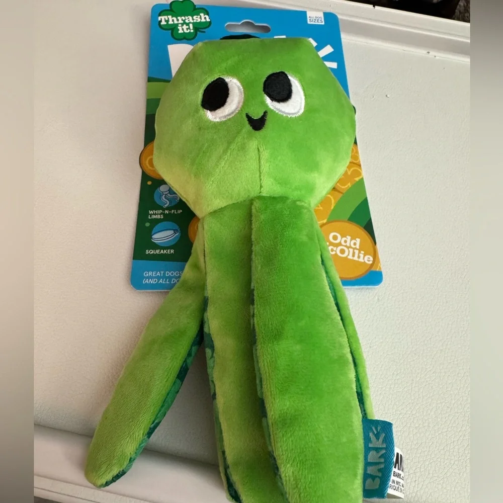 Bark Odd McOllie lick of the Irish dog toy
